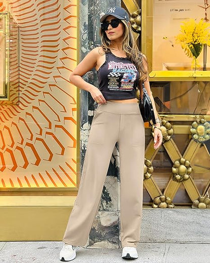 Yoga Pants Women Wide Leg Pants